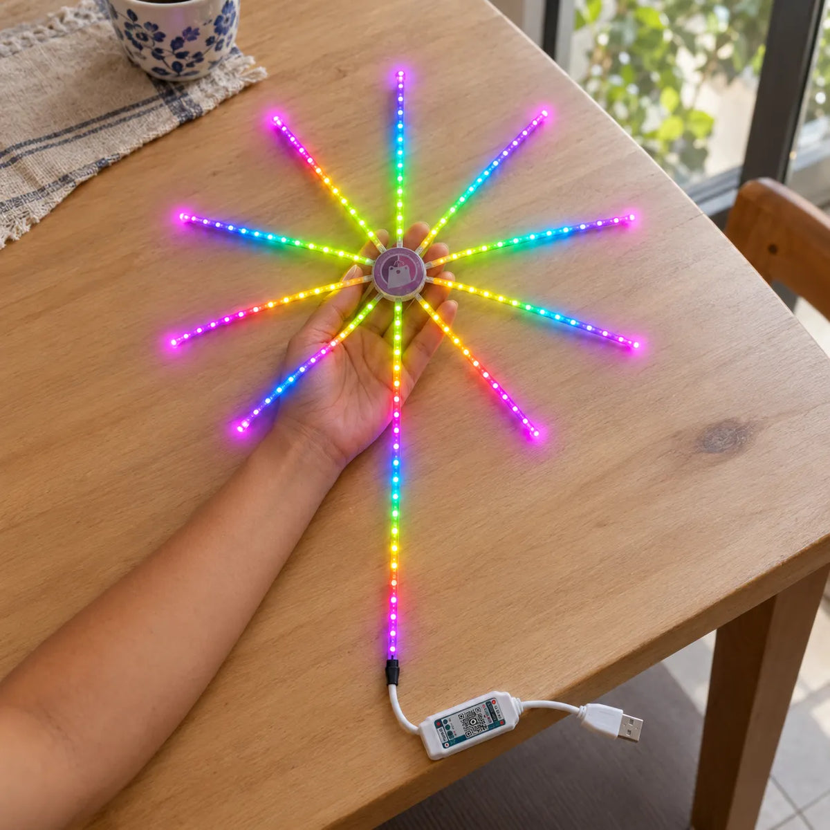 Cinta LED Fuegos Artificiales