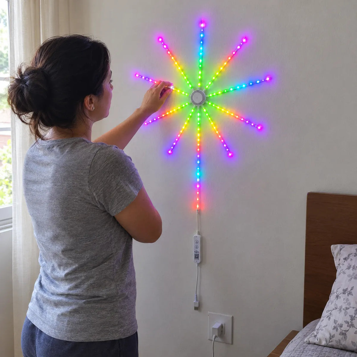 Cinta LED Fuegos Artificiales